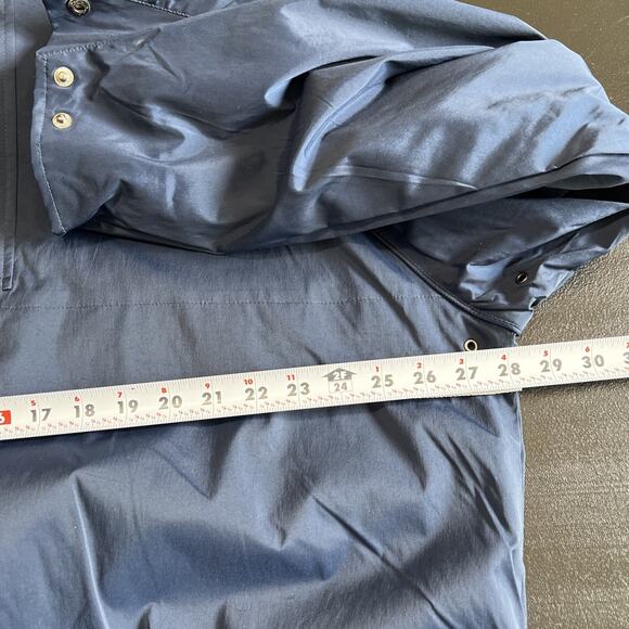 Greg Norman Jacket XL Navy Golf PLAY DRY Waterproof 1/4 Zip Pullover Shell NEW - Picture 12 of 15